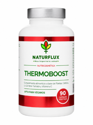 THERMOBOOST. Potente Quemagrasas que Ayuda a Activar y Acelerar el Metabolismo y Perder Peso. 90 Cápsulas