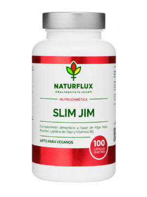SLIM JIM. Anticelulítico Natural que Puede Ayudar a Reducir Celulitis, Grasas, Michelines, Piel de Naranja. 100 Cápsulas