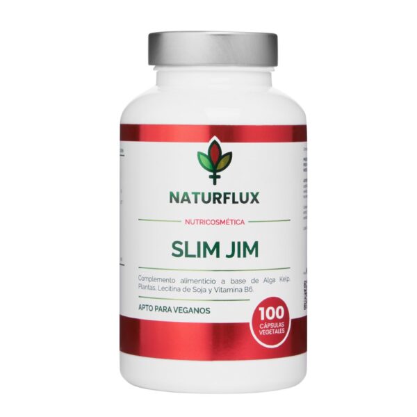 SLIM JIM. Anticelulítico Natural que Puede Ayudar a Reducir Celulitis, Grasas, Michelines, Piel de Naranja. 100 Cápsulas