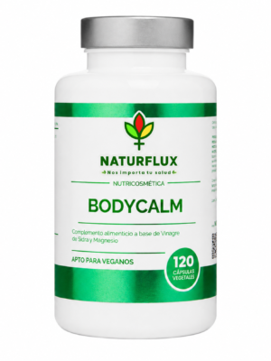 BODYCALM. Relajante natural que ayuda a reducir el estrés y la ansiedad. Para un descanso reparador y profundo. 120 cápsulas