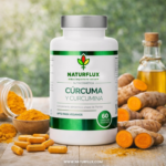 CÚRCUMA 95% de Curcumina con Pimienta Negra y Jengibre. 60 cápsulas