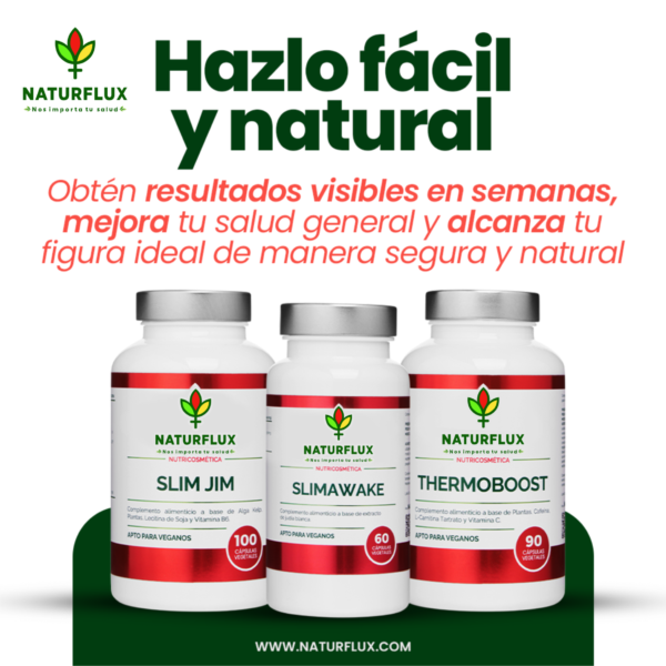 PACK PÉRDIDA DE PESO: Thermoboost, Slim Jim y Slimawake