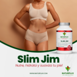 SLIM JIM. Anticelulítico Natural que Puede Ayudar a Reducir Celulitis, Grasas, Michelines, Piel de Naranja. 100 Cápsulas