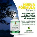 BODYCALM. Relajante natural que ayuda a reducir el estrés y la ansiedad. Para un descanso reparador y profundo. 120 cápsulas