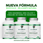 BODYCALM. Relajante natural que ayuda a reducir el estrés y la ansiedad. Para un descanso reparador y profundo. 120 cápsulas