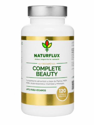 COMPLETE BEAUTY Puede Fortalecer Cabello Piel y Uñas, Prevenir la Caída del Pelo y darle Fuerza y Brillo. 120 Cápsulas