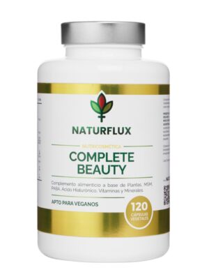 COMPLETE BEAUTY Puede Fortalecer Cabello Piel y Uñas, Prevenir la Caída del Pelo y darle Fuerza y Brillo. 120 Cápsulas