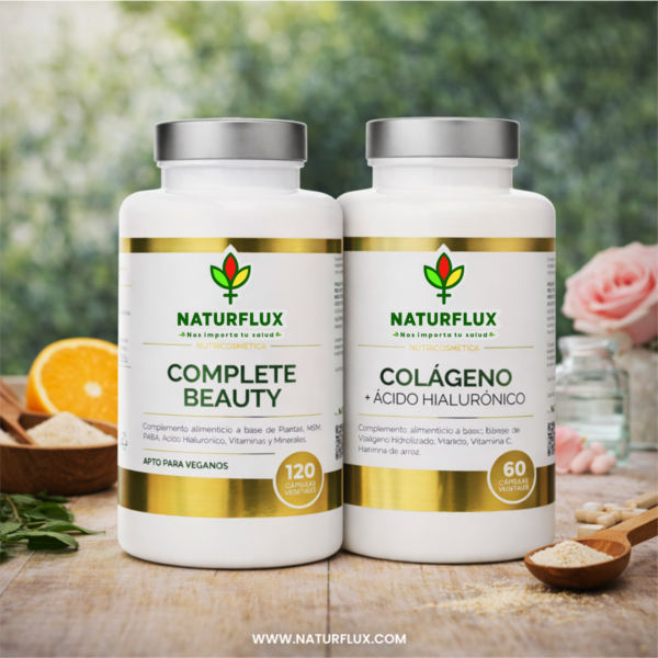 PACK RADIANTE. Cuidado Integral para Piel, Cabello y Uñas