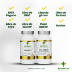 PACK REJUVENECEDOR ANTIARRUGAS. Prettify y Colágeno con Ácido Hialurónico + Vit. C