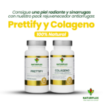 PACK REJUVENECEDOR ANTIARRUGAS. Prettify y Colágeno con Ácido Hialurónico + Vit. C