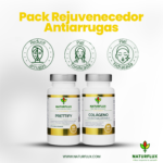 PACK REJUVENECEDOR ANTIARRUGAS. Prettify y Colágeno con Ácido Hialurónico + Vit. C
