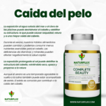 COMPLETE BEAUTY Puede Fortalecer Cabello Piel y Uñas, Prevenir la Caída del Pelo y darle Fuerza y Brillo. 120 Cápsulas